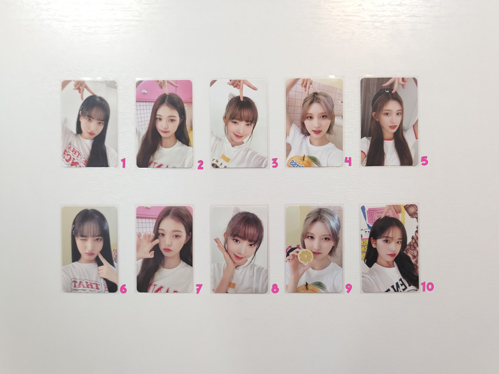 Фотокарты IVE - 2023 Season's Greetings READY, GET SET, IVE!