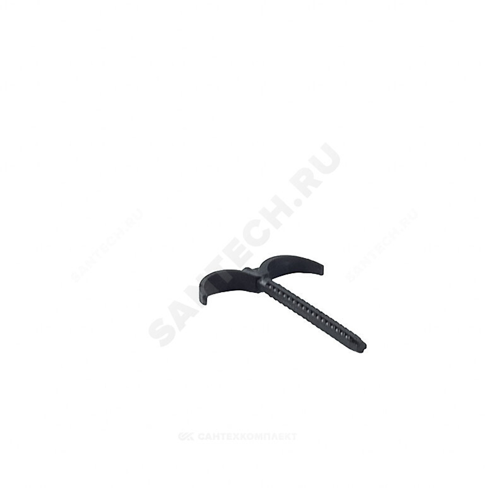 Крюк двухсторонний L=10см для труб Дн 10-32 Rehau 12573881002