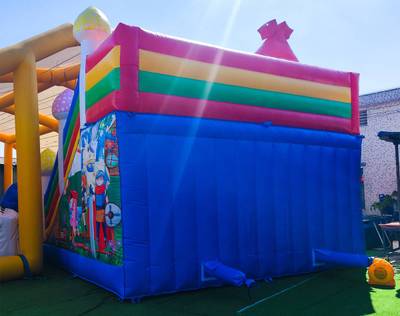 Коммерческий надувной батут «Просто сказка», 10x6x6 м