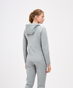 Худи на молнии женское ESSENTIAL Athlete Hooded FZ Jacket W, серый