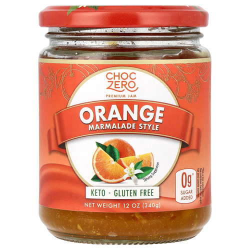 ChocZero, апельсиновый мармелад, 340 г (12 унций)