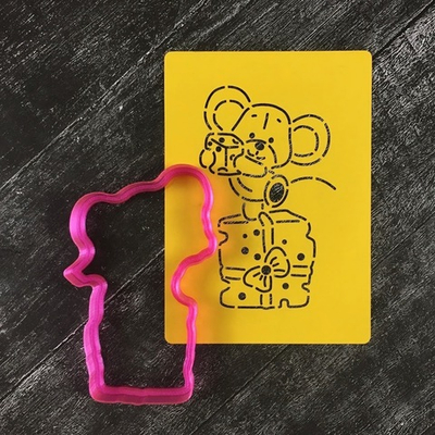 Мышка №83 с сырным подарком