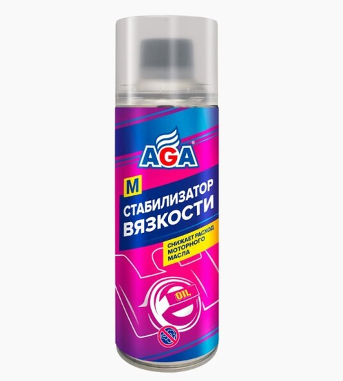 Присадка в двигатель 355 мл /Стабилизатор вязкости/ (AGA)