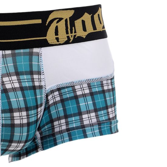 Мужские трусы хипсы бирюзовые набор 4 в1 TOOT TT52466