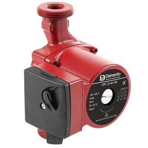 Насос циркуляционный Даменто 72Вт 180мм подключения 1" UPС 25-40 напор 4м.