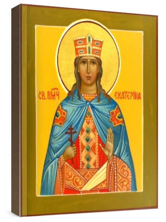 Екатерина (рукописная икона)
