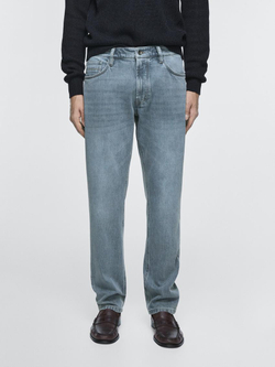 Massimo Dutti Джинсы зауженного кроя, индиго