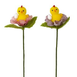 GAEM Изделие декоративное (вставка) "Цыпленок" (блок 12шт) (6*3*6,5), L6 W3 H34 см, 2в.