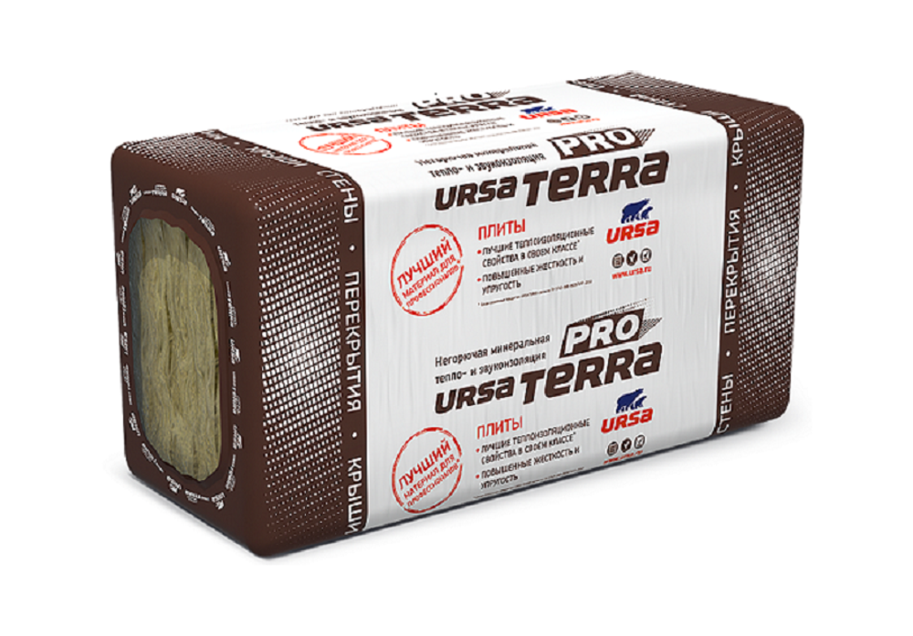 Минплита URSA TERRA PRO 34 PN (24) 1250-610-50 (0.915 м3)