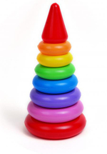 Пирамидка с кольцами средняя (Кассон)