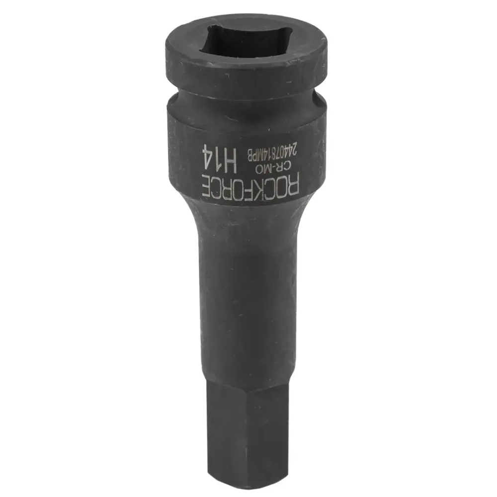 Головка-бита 6-гранная ударная 14мм,1/2'' RockForce RF-24407814MPB