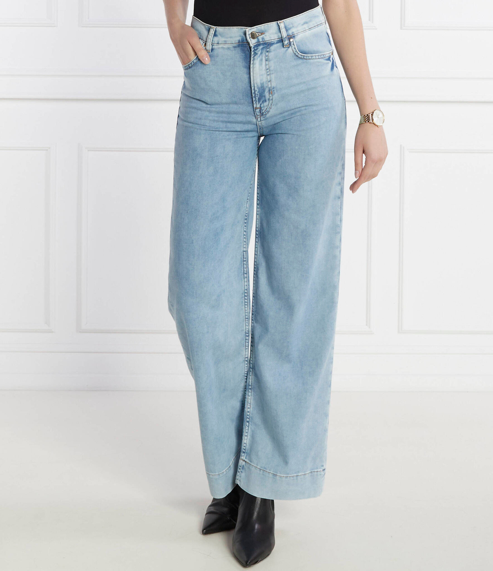 Джинсы MARLENE HR 3.0 BOSS BLACK - голубой(50512564)