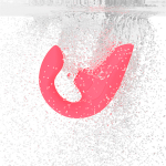 Розовый вибратор 13,9см с вакуумным стимулятором Womanizer Blend Vibrant Rose WZBD1SG2