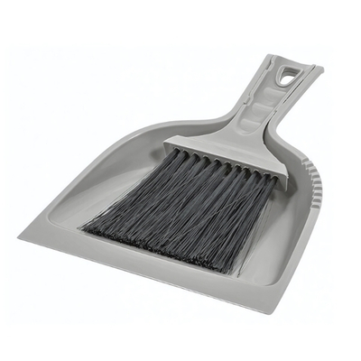 Комплект щетка-сметка "Etna" с совком, 225мм (серый)