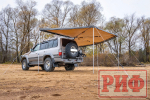 Маркиза автомобильная комбинированная (прямоугольная с веерной частью) 2,0х2,0 м (правая) РИФ