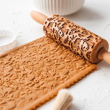 Малая скалка с узором Единороги