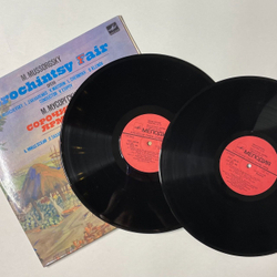 Винтажная виниловая пластинка LP М. Мусоргский Сорочинская Ярмарка (СССР 1984) (Export Edition) (Made In USSR)
