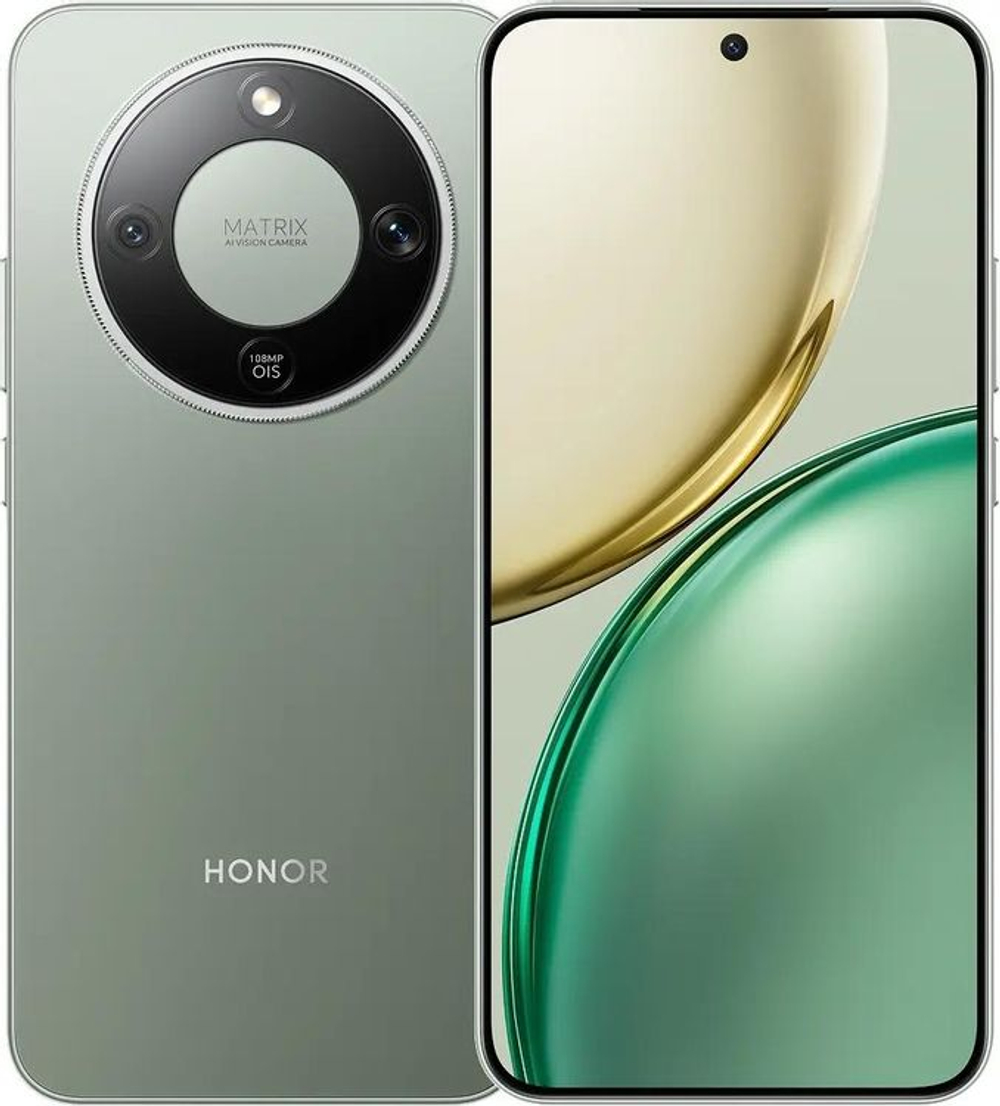 6.79" Смартфон Honor X9d 12/256Gb,  MTN-NX1,  NFC,  AMOLED,  120Гц,  8300мAч,  зеленый