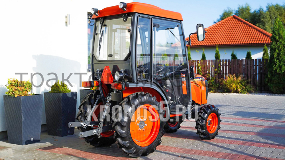 Трактор Kubota | Кубота A211N-OPC 9+3 (Kubota India) STD agri 7.00-12 / 8.3-20 (с ПСМ)