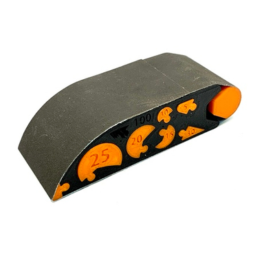 STL-файл для печати наждачного бруска со сменными насадками.