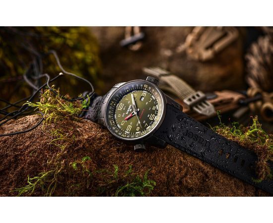 Швейцарские тактические часы Traser P68 Pathfinder Aunomatic Green 110457