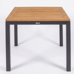 Стол обеденный Ideal Patio ТЕЛЛА алюминий, тик 80x80 см (4 ножки) резервный дубль