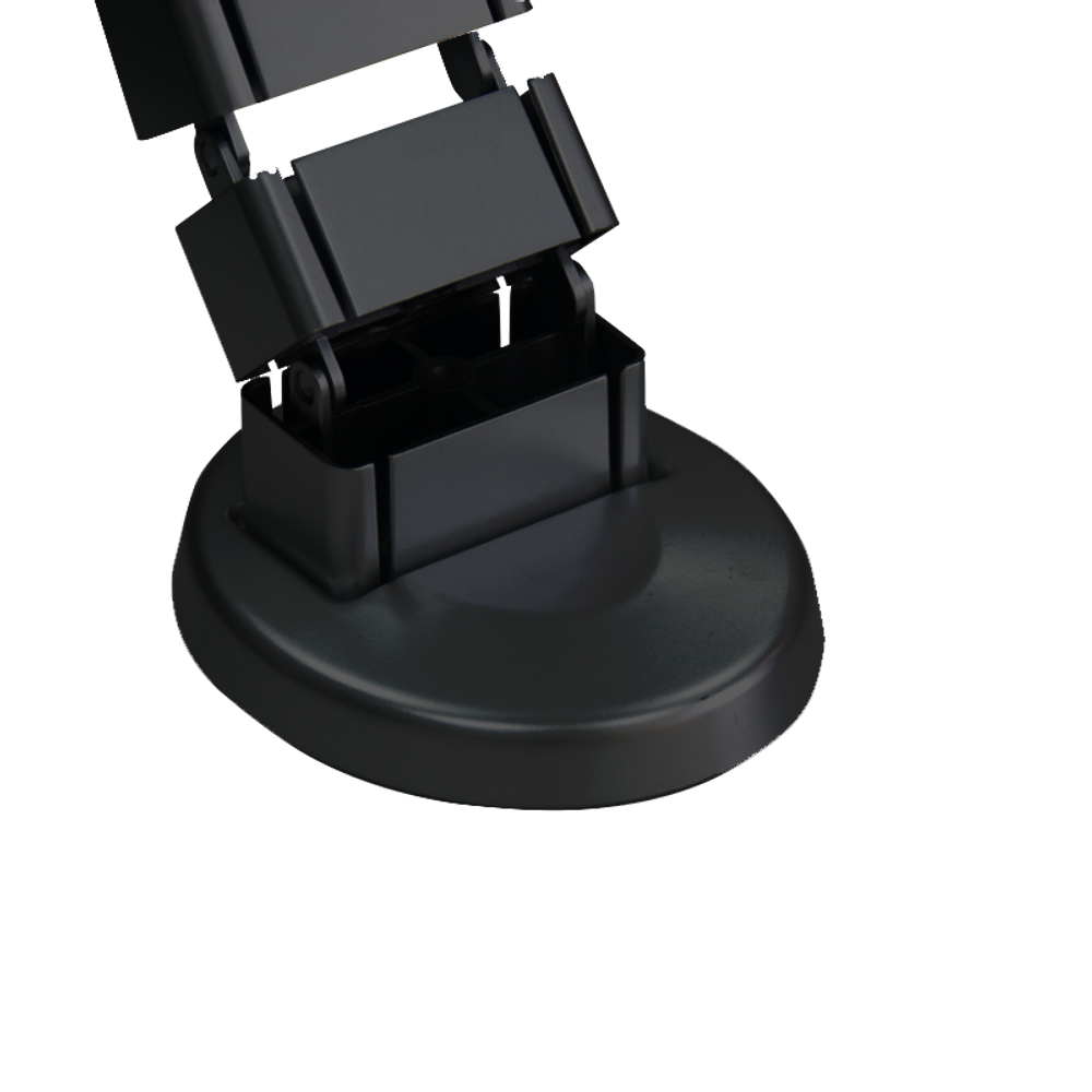 Кабель-канал вертикальный гибкий SquareDesign,  пластик,  черный,  длина 0.792м