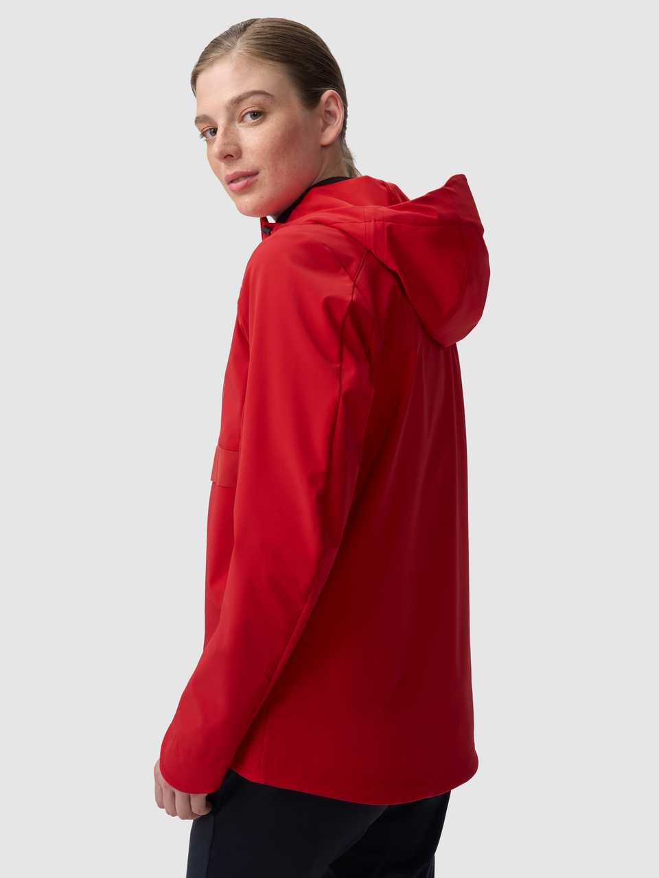 Анорак женский Маяк красно-оранжевый