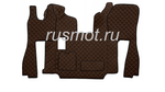 Коврики стеганые из искусственной кожи 32 Scania от 2013- механика (Польша)