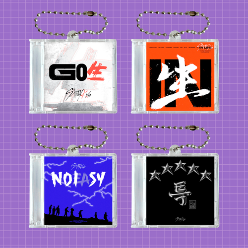 Брелок / Мини компакт-диск (с NFC чипом) / Студийные альбомы Stray Kids