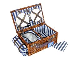 529057.2 Набор для пикника на 4 персоны с креплением для пледа, лоза