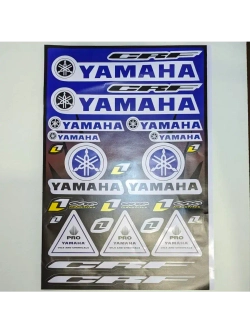 Лист наклеек для стикербомбинга мотокросс