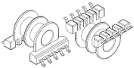 EP 13 Каркас 2 сек 10 выв SMD E-014-1