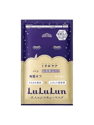 LuLuLun Маска для лица обновляющая антивозрастная Face Mask LuLuLun One Night Anti-Age Renewal 1 шт