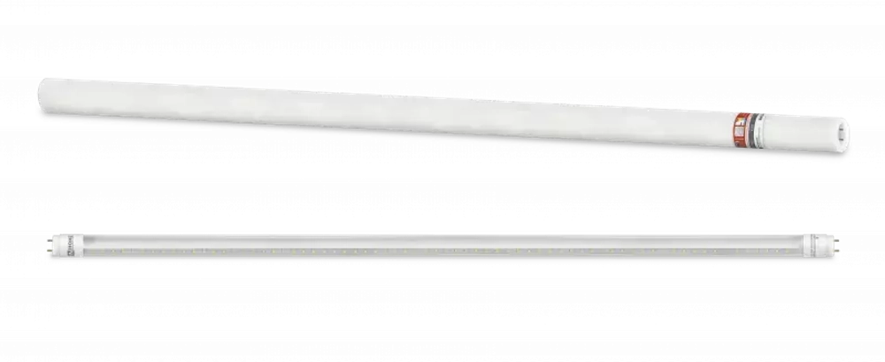 Лампа сд LED-T8-П-PRO 20Вт 230В G13 4000К БЕЛЫЙ 2000Лм 1200мм прозрачная неповоротная IN HOME