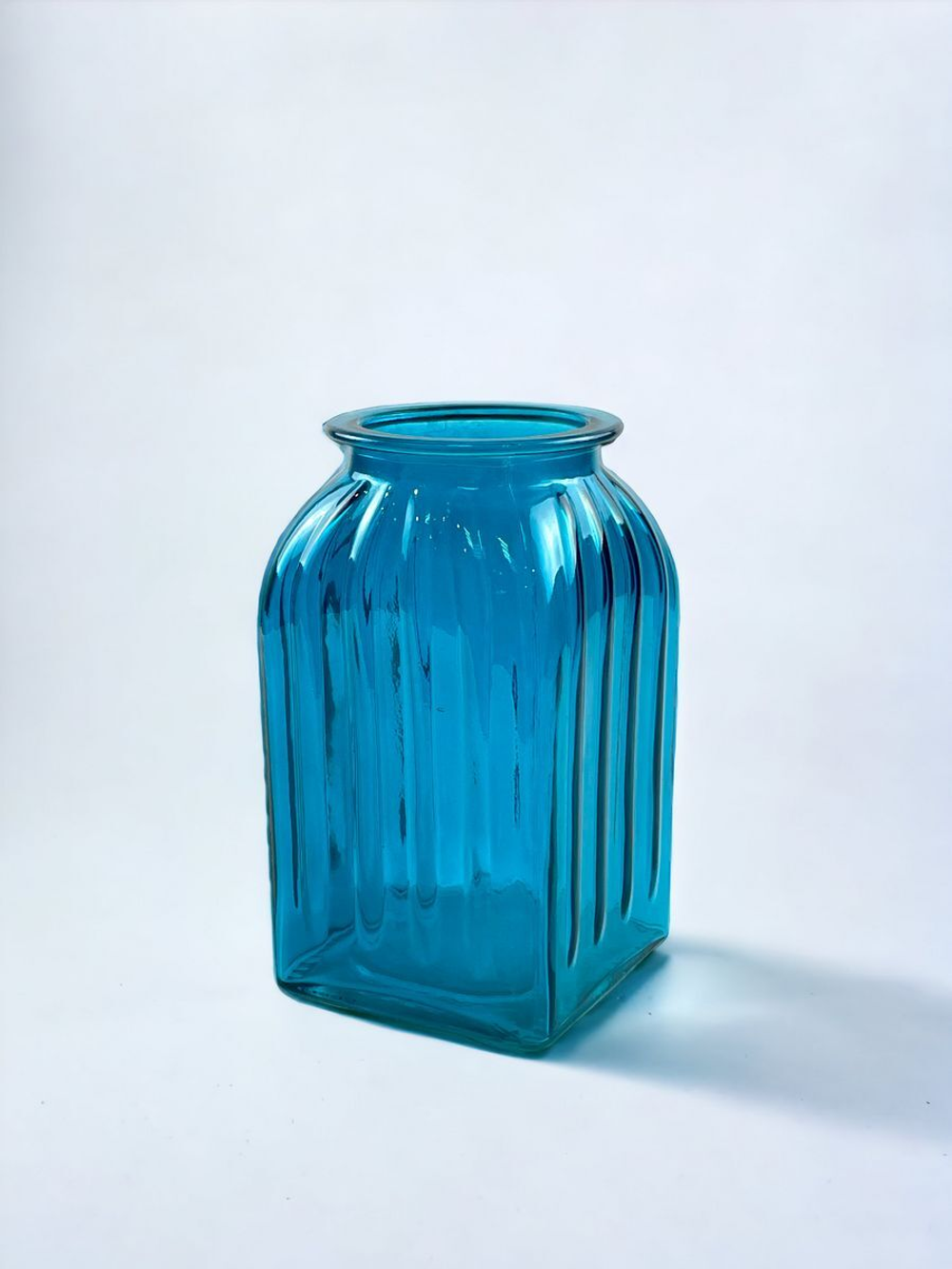 Ваза "Jar"(Ханна) "WavE" (Голубая)