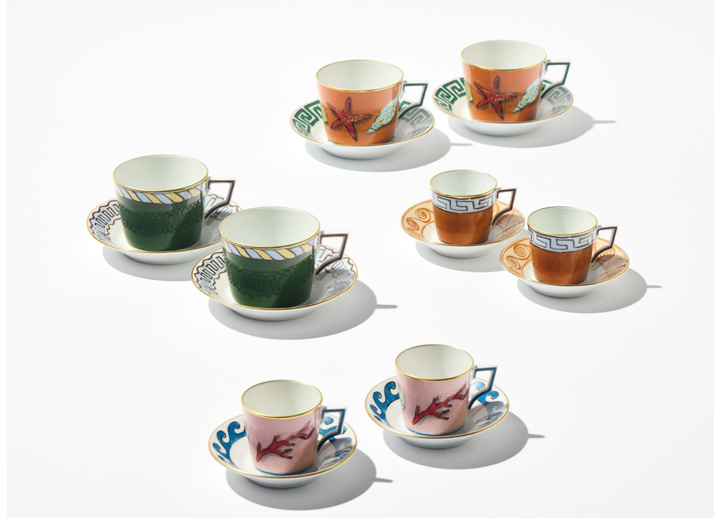 Набор кофейных пар IL Viaggio Di Nettuno Terracotta, 90 мл (2 шт.)