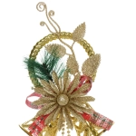 Украшение новогоднее «Звон праздника» 12*30 см, Золото