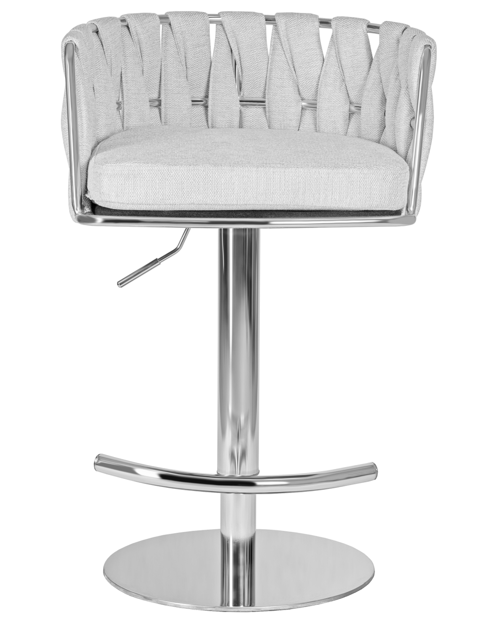 Стул барный DOBRIN OSCAR, серый (LAR-275-17)