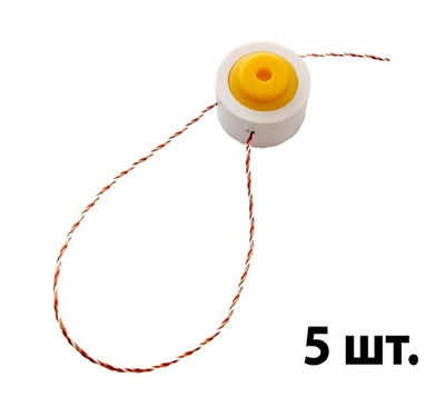 Насадка пояс верности мужская с замочком Power силикон белый