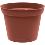 Горшок для цветов Mint D120мм, 0,7л с поддоном (терракотовый)