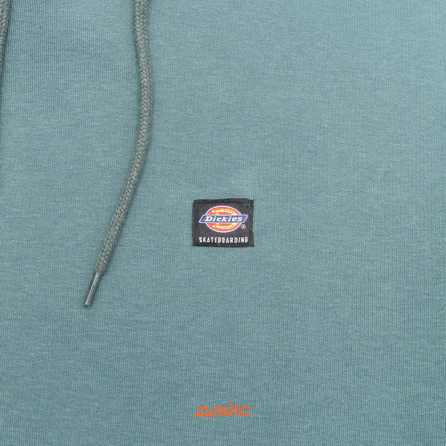 Толстовка мужская Dickies Skateboarding Logo Hoodie артикул:TWSK0_green - купить в магазине Дайс