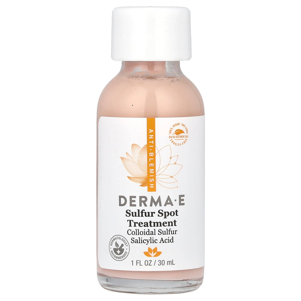 DERMA E, Средство для удаления серных пятен, 30 мл (1 жидк. унц.)