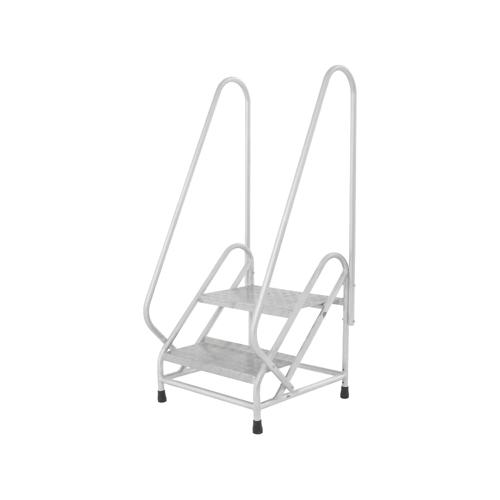 Монтажная подставка MEGAL (тип 2) 2 ступени с двумя поручнями