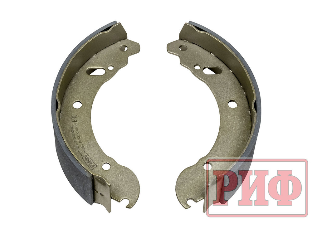 Колодки тормозные задние РИФ ГАЗ Соболь (3302-3502090)