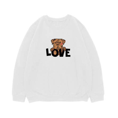 Свитшот "Бордоский Дог - LOVE"