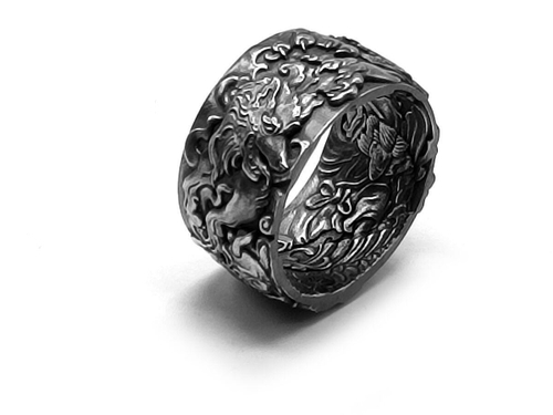 Кольцо из серебра "Irezumi-4" IRZR-04