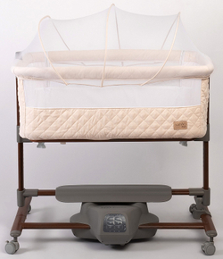 Колыбель Peppy Sonno электрическая Орех/Кремовый