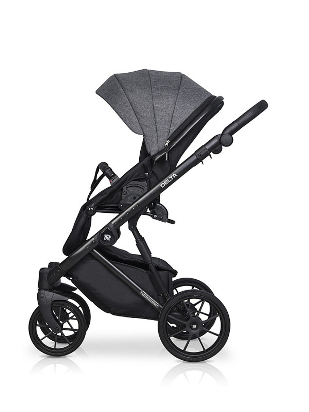 Детская коляска Riko Basic Delta 2 в 1 05 carbon