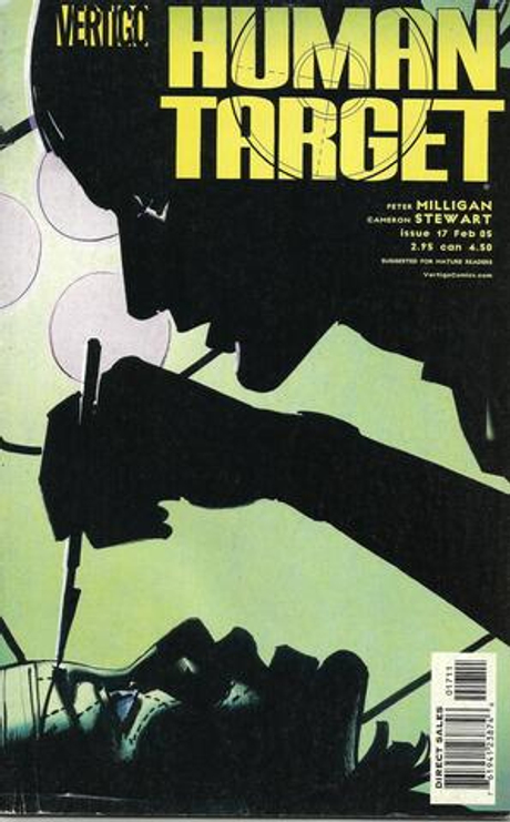 Human Target 2003 series #17 Vertigo Comics (Живая мишень)